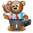 nounours-pere-et-fille-294.gif